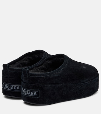 Alaska suede platform mules | Balenciaga