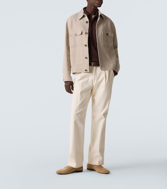Cotton polo shirt | Sunspel
