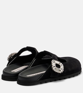 Slidy Viv' suede mules | Roger Vivier