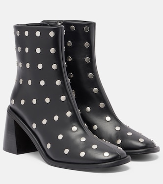 Verzierte Ankle Boots Kima 80 aus Leder | Souliers Martinez