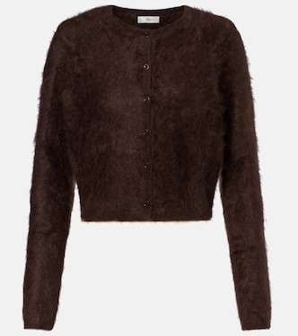 Cropped-Cardigan Teddy aus Kaschmir | Frame