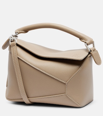 Puzzle Edge Mini leather tote bag | Loewe