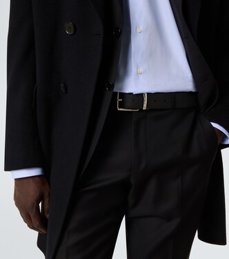 Braided leather belt | Canali