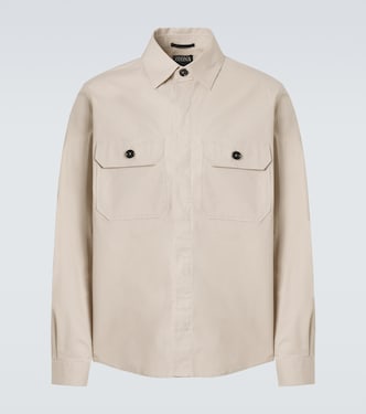 Cotton-blend overshirt | Zegna