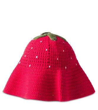 Baby crochet cotton hat | Monnalisa