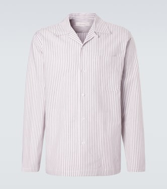 Havana striped linen and cotton shirt | Umit Benan