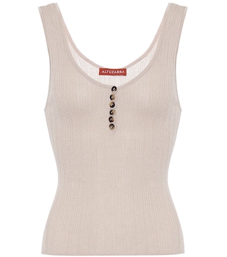 Top Louie in seta e cotone | Altuzarra