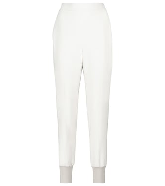 Julia stretch-cady sweatpants | Stella McCartney