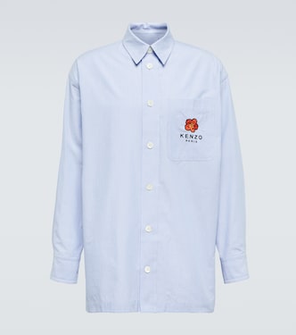 Camicia a righe in popeline di cotone | Kenzo