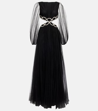 Embellished cutout tulle gown | Valentino