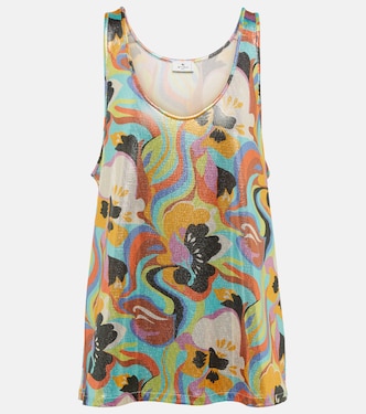 Tank top estampado con cuello redondo | Etro