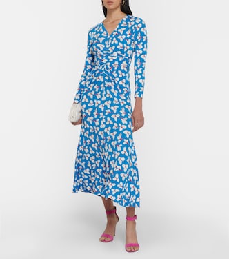 Bedrucktes Midikleid aus Jersey | Diane von Furstenberg