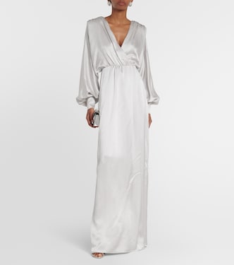 Bridal Vociare silk satin gown | Max Mara