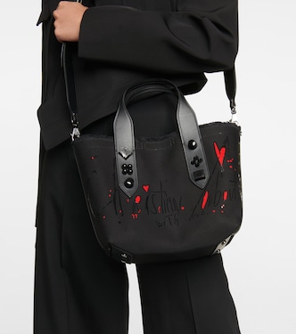Frangibus Small printed canvas tote bag | Christian Louboutin