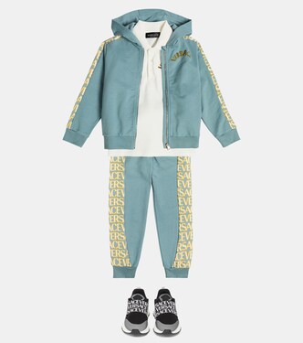 Sudadera de forro polar de algodón | Versace Kids