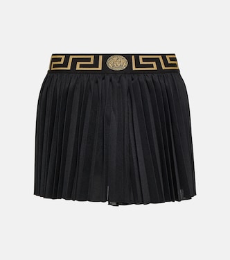 Minifalda Greca plisada | Versace