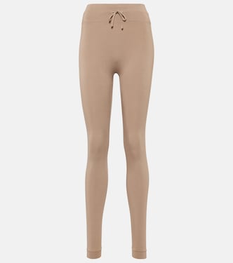 High-rise jersey leggings | Loro Piana