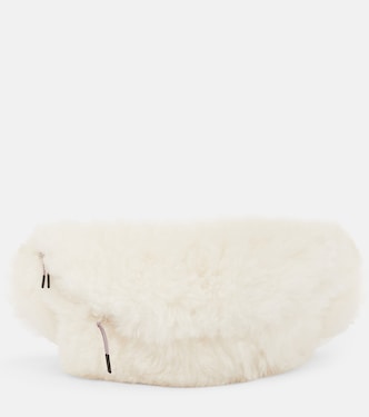 Sac ceinture en shearling | Yves Salomon