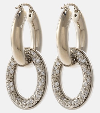 Embellished drop earrings | Jil Sander