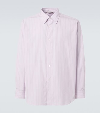 Striped cotton shirt | Auralee
