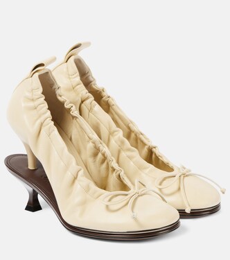 Double leather pumps | Jacquemus