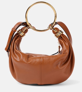 Schultertasche Bracelet Small aus Leder | Chloé