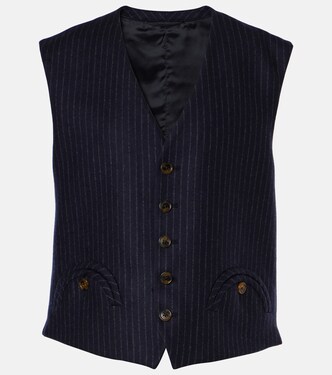 Gilet de costume Lady Maud en laine et cachemire | Blazé Milano