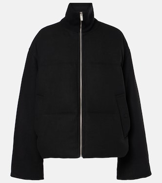 Piumino in flanella di misto lana | Toteme