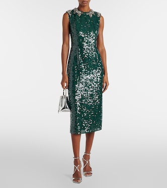 Abito a tubino con paillettes | Erdem