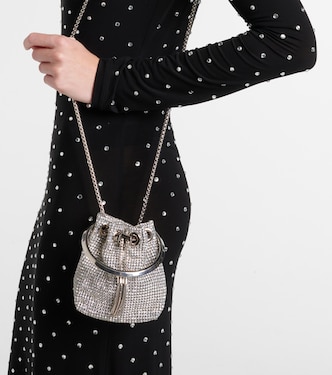 Sac seau Bon Bon Micro à ornements | Jimmy Choo