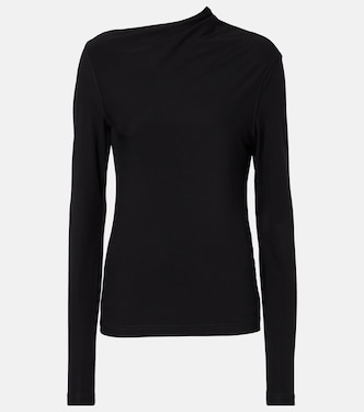 Top in jersey con ruches | Toteme