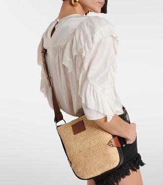 Bayia Mini raffia shoulder bag | Isabel Marant