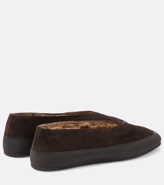 Ballerine Apres Ski in suede e shearling | Le Monde Béryl