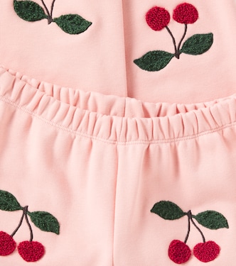 Pantaloni sportivi Lou Terry con ricamo | Konges Sløjd