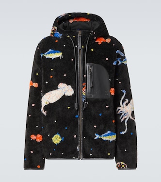 x Suna Fujita - Giacca Deep Sea in pile | Loewe