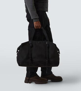 Weekender aus Canvas mit Leder | Moncler
