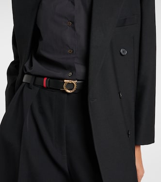Cintura reversibile Gancini in pelle | Ferragamo