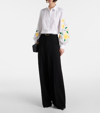 Camicia in popeline di misto cotone | Carolina Herrera