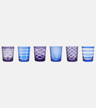 Cobalt set of 6 Tumblers | Polspotten