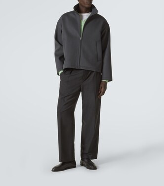 Wool twill blouson | Auralee