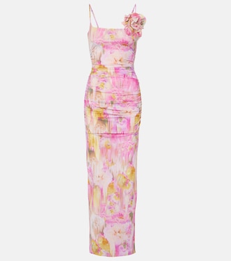 Bedrucktes Maxikleid aus Jersey | Blumarine
