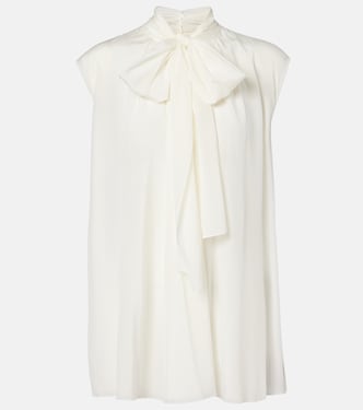 Silk-blend top | Dolce&Gabbana