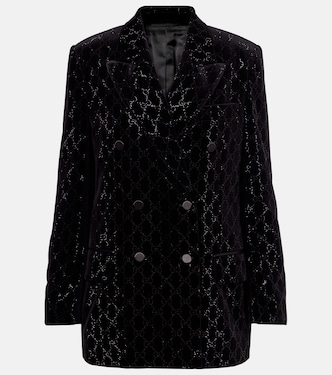 Cotton-blend blazer | Gucci