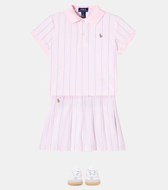 Striped cotton polo shirt | Polo Ralph Lauren Kids