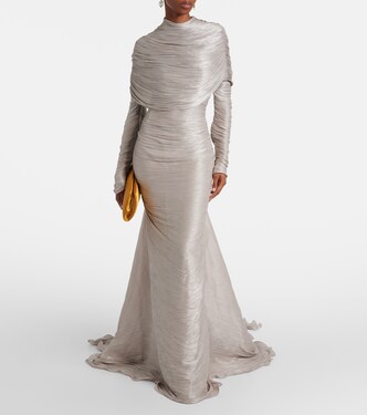 Ruched gown | Marmar Halim