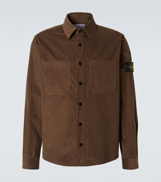 Compass cotton corduroy overshirt | Stone Island