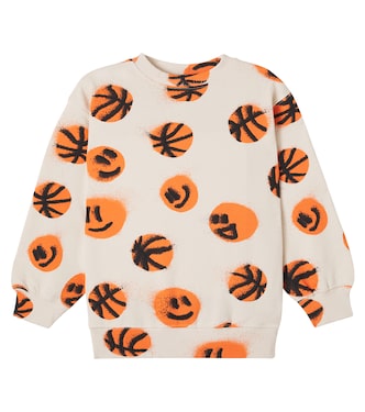 Monti printed cotton jersey sweatshirt | Molo