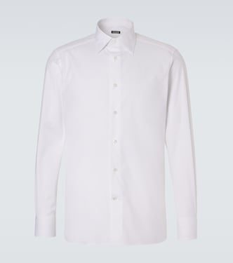 Cotton poplin shirt | Zegna
