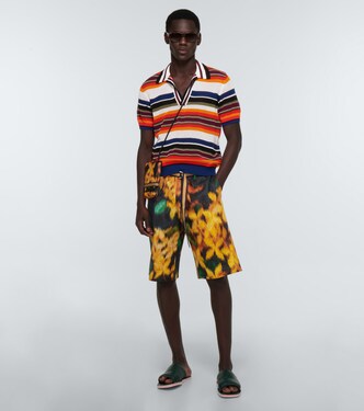 Polo in maglia a righe | Dries Van Noten
