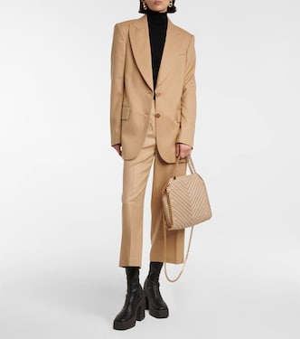 Wool flannel blazer | Stella McCartney